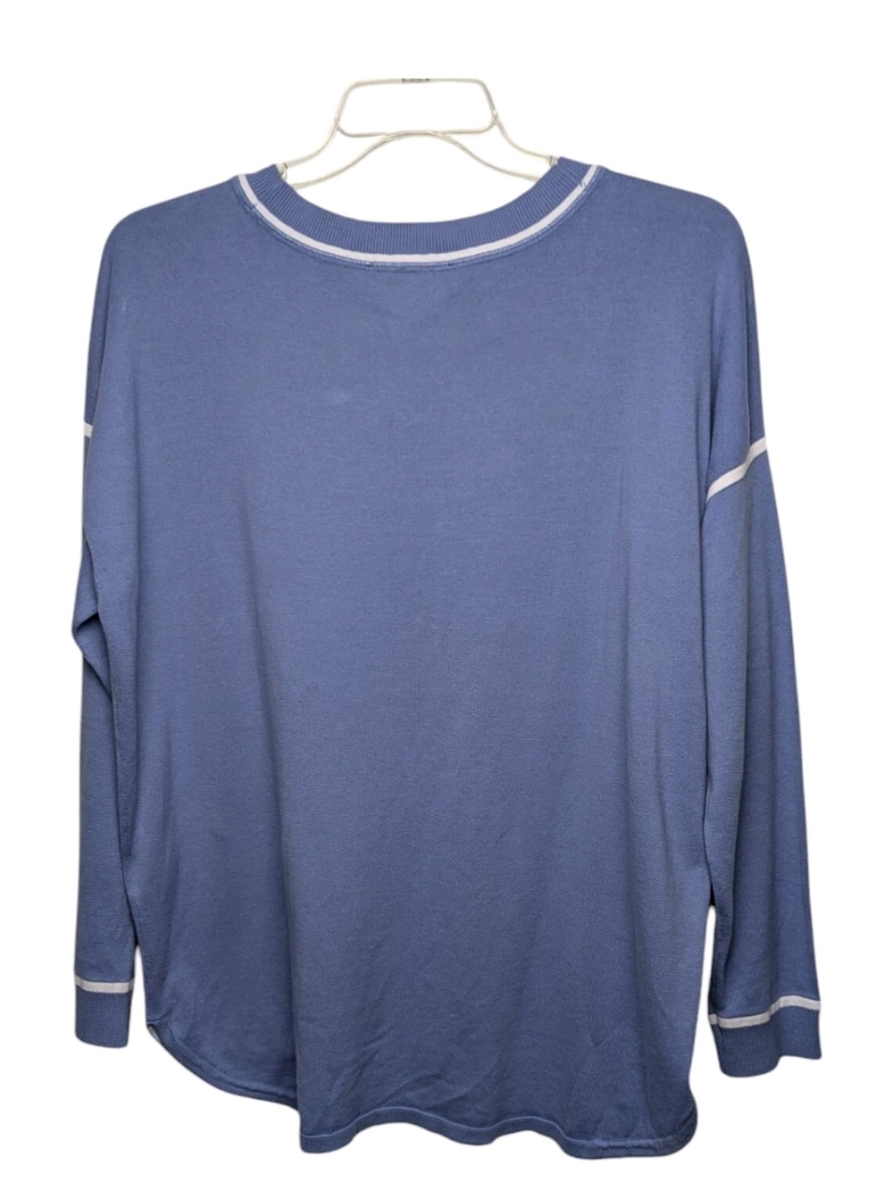 Tommy Hilfiger Crewneck Sweater with White Trim - Picture 6 of 7